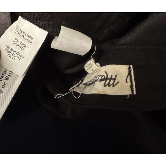 Madewell Black Skinny Overalls: Raw-Hem Edition Cotton Blend Size S Style G8317 - Picture 8 of 8